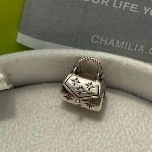 Chamilia Silver Handbag Charm